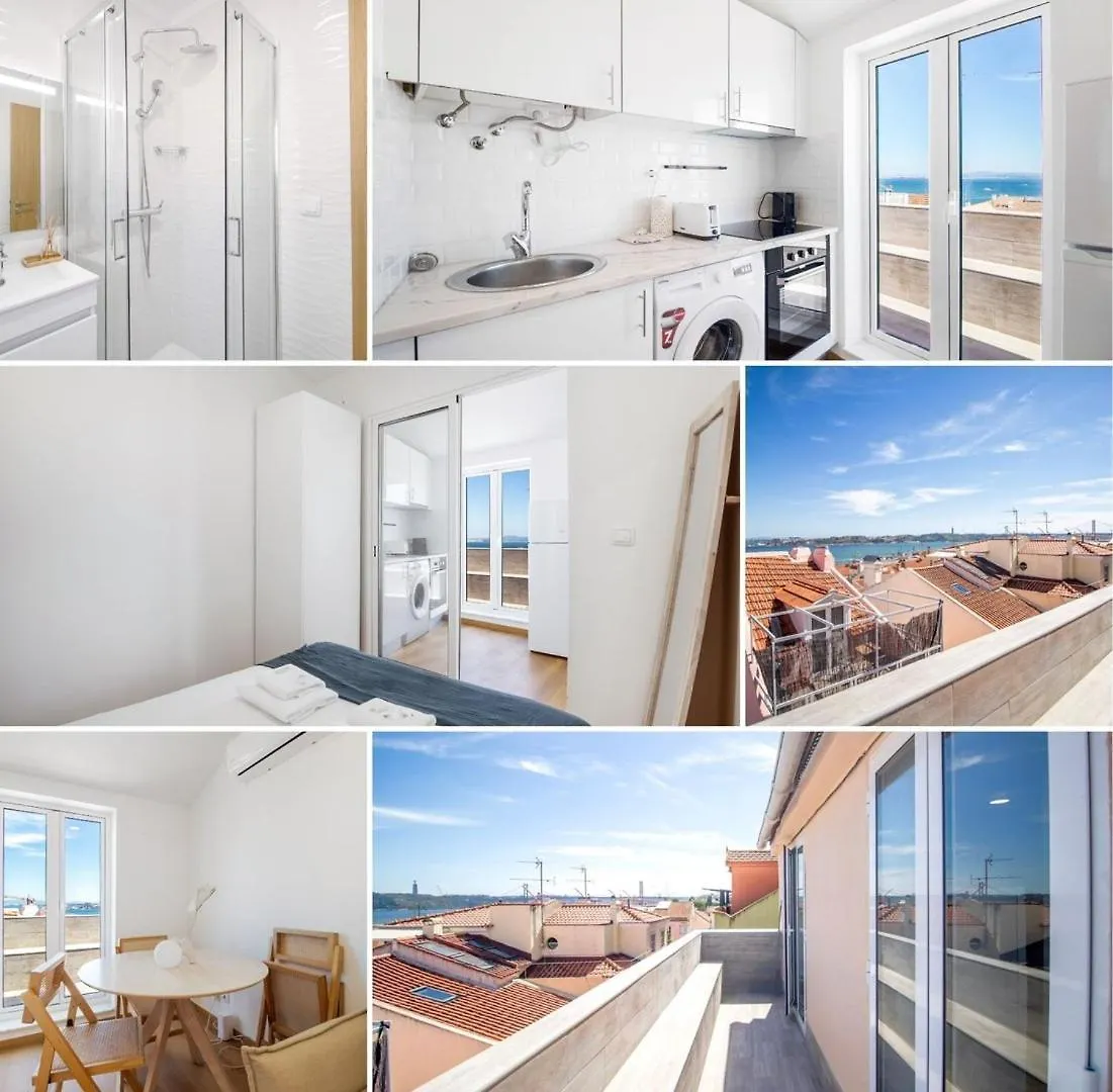 Apartment 2Br Terrace With Tagus View - Air-Conditioned | By Airnest Lisbon
